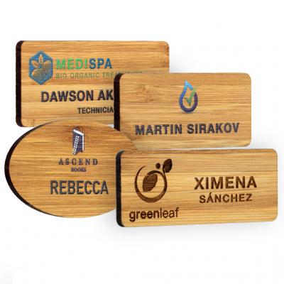 Image of Bamboo Name Badges