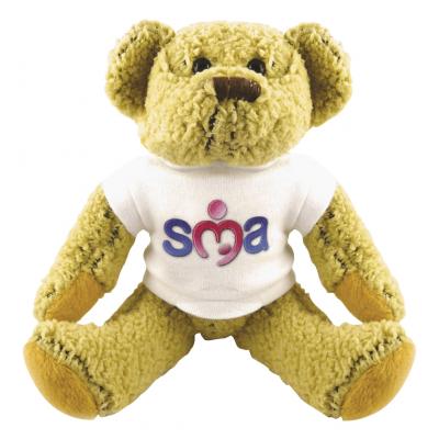 Image of 8'' Korky Bear with White T Shirt