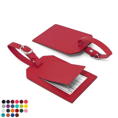 Image of Belluno PU Rectangle Luggage Tag