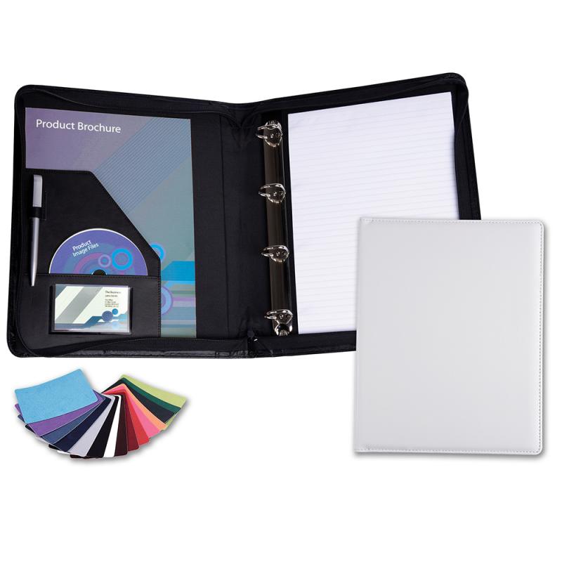 Image of Belluno Zipped Ring Binder