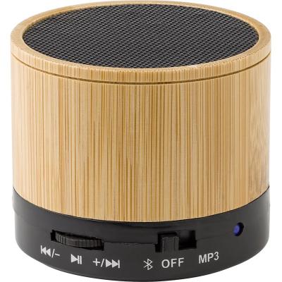 Image of Bamboo wireless speaker